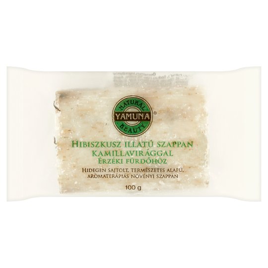 Yamuna hibiszkusz illatú szappan kamillavirággal 100 g