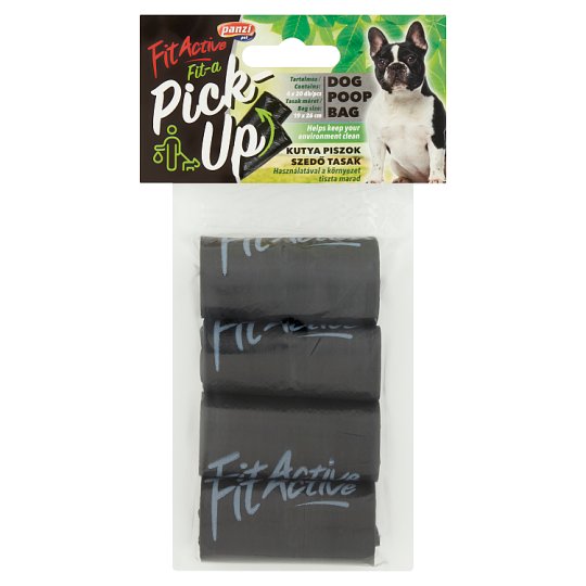 Panzi Fit Active Dog Poop Bag 4 x 20 pcs Tesco Online, Tesco From