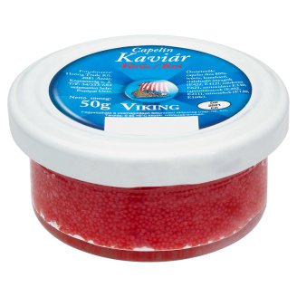 Viking vörös capelin kaviár 50 g
