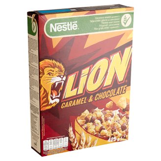 Nestlé Lion karamellás, csokoládés ropogós gabonapehely 425 g