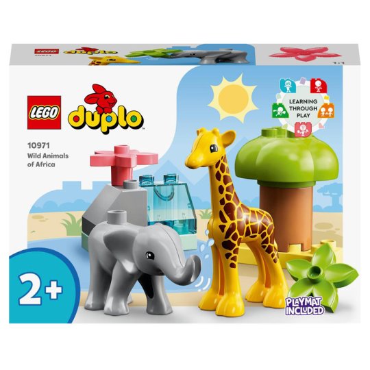 LEGO® DUPLO® 10971 Wild Animals of Africa - Tesco Online, Tesco From Home,  Tesco Doboz Webshop