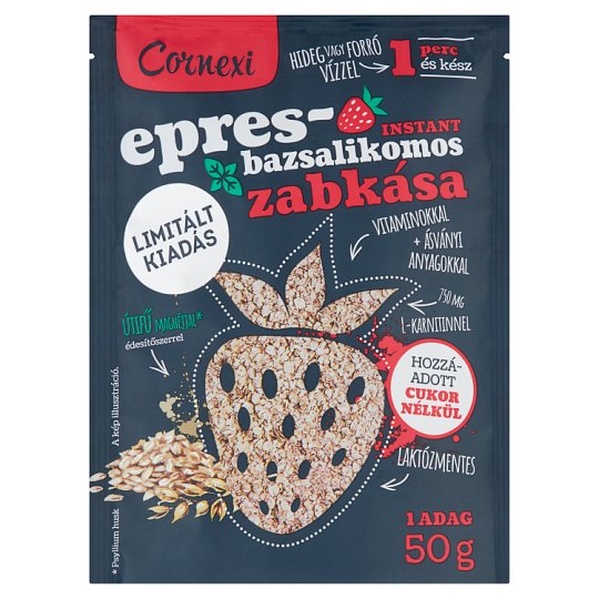 Cornexi Strawberry-Basil Instant Porridge 50 g