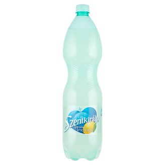 Szentkirályi szénsavas citromos limonádé cukorral és édesítőszerrel 1500 ml