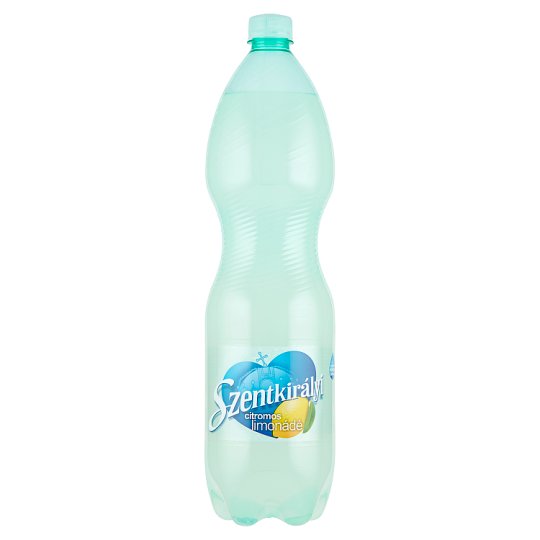 Szentkirályi szénsavas citromos limonádé cukorral és édesítőszerrel 1500 ml