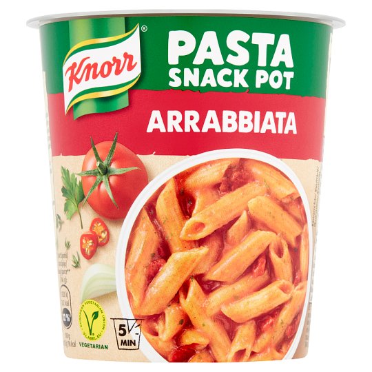 Knorr Snack tészta csípős paradicsomos Arrabbiata szósszal 66 g