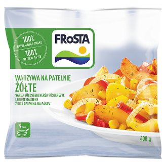 FRoSTA gyorsfagyasztott sárga zöldségkeverék fűszerezve 400 g