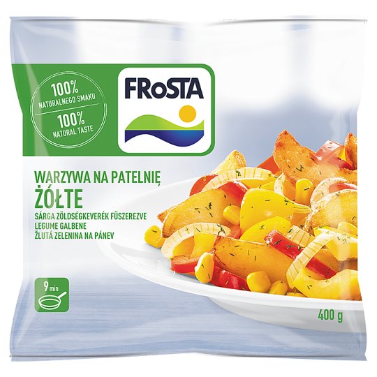 FRoSTA gyorsfagyasztott sárga zöldségkeverék fűszerezve 400 g