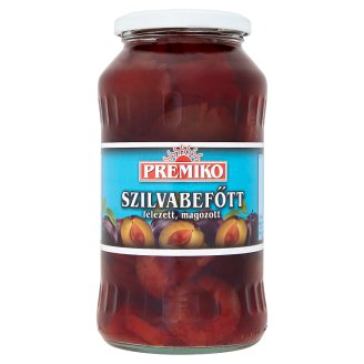 Premiko felezett magozott szilvabefőtt 700 g