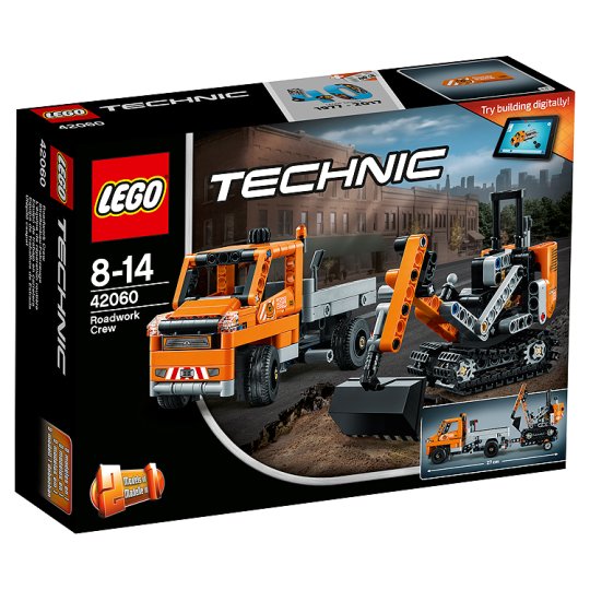 Bekentenis Wreed bovenste LEGO Technic Roadwork Crew 42060 - Tesco Online, Tesco From Home, Tesco  Doboz Webshop