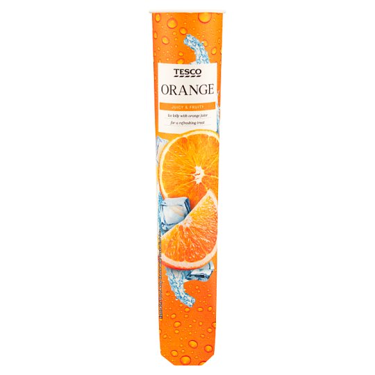Tesco Orange Ice Lolly 110 ml Tesco Online, Tesco From Home, Tesco