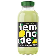 Cappy Lemonade szénsavmentes citrom-menta üdítőital, cukorral és édesítőszerrel 400 ml