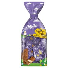 Milka alpesi tej felhasználásával készült tejcsokoládé válogatás 120 g