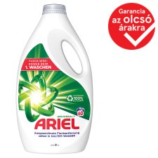 Ariel Washing Liquid, 3l, 60 Washes, Brilliant Clean Universal+