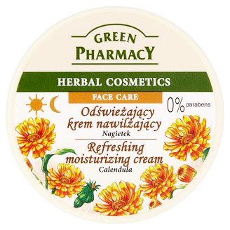 Green Pharmacy frissítő és hidratáló körömvirág kivonatos arckrém 150 ml