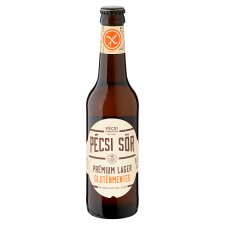 Pécsi Sör Prémium Lager Gluten-Free Quality Lager Beer 5% 0,33 l