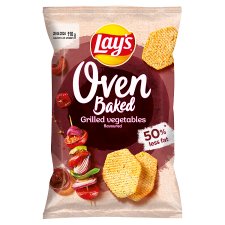 Lay's kemencében sütött grillezett zöldség ízű burgonyasnack 110 g