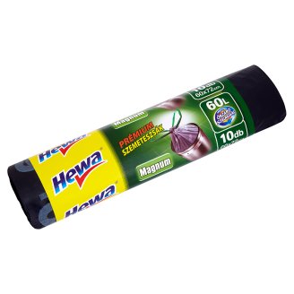 Hewa Magnum szemeteszsák önzáró szalaggal 60 l 10 db