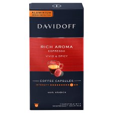 Davidoff Rich Aroma Espresso kávékapszula 10 x 5,5 g 55 g