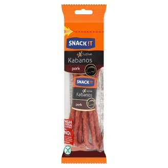 Snack !t exkluzív cabanossi kolbász sertéshúsból 120 g