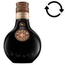 Zwack Unicum Barista gyógynövénylikőr arabica kávéval 34,5% 0,2 l