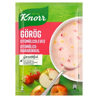 Knorr Frissítő Ízek görög gyümölcsleves gyümölcsdarabokkal 54 g