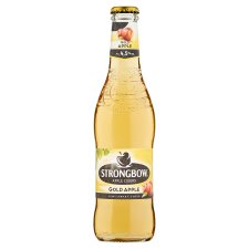 Strongbow Gold Apple alma ízű cider 4,5% 330 ml üveg