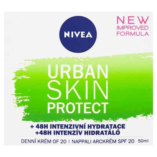 NIVEA Urban Skin Defence nappali arckrém SPF 20 50 ml