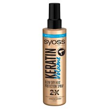 Syoss Keratin & Volume hajszárítás előtti & hővédő spray 200 ml