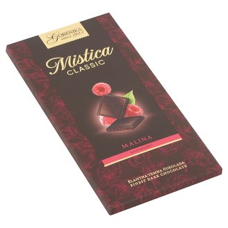 Gorenjka Mistica étcsokoládé szárított málnával 100 g