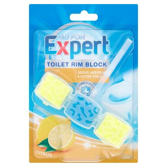 Go for Expert Citrus Toilet Rim Block 45 g