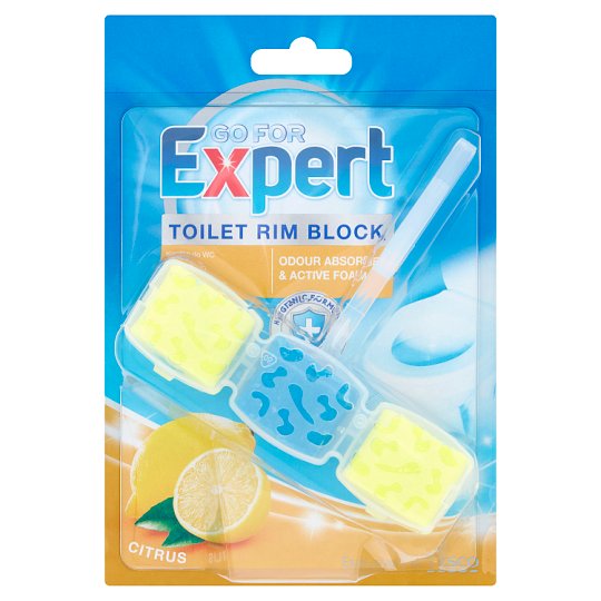 Go for Expert Citrus Toilet Rim Block 45 g
