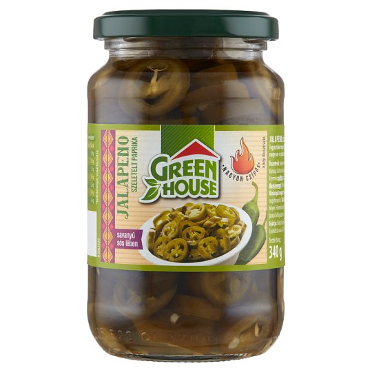 Greenhouse Sliced Jalapeno Pepper in Brine 340 g Tesco Online, Tesco