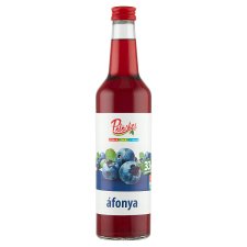 Pölöskei vegyes gyümölcsszörp áfonya ízzel, cukorral és édesítőszerekkel 0,7 l