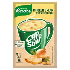 Knorr Cup a Soup csirkekrémleves zsemlekockával 16 g