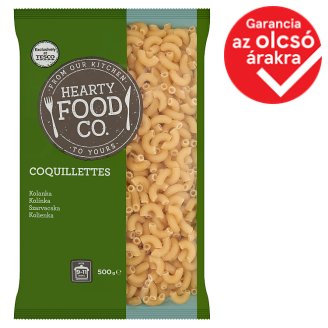 Hearty Food Co. szarvacska tojás nélküli száraztészta 500 g