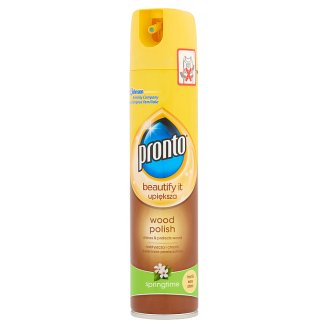 Pronto Wood Springtime bútorápoló aeroszol 250 ml