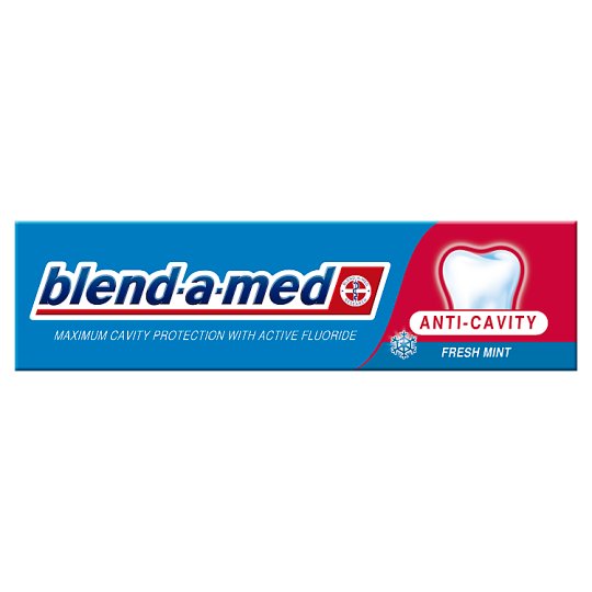 Blend A Med Anti Cavity Fresh Mint Toothpaste 100ml Tesco Groceries