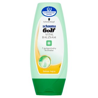 Schauma Golf Vital balzsam zsíros hajra 7 gyógynövény kivonattal 200 ml