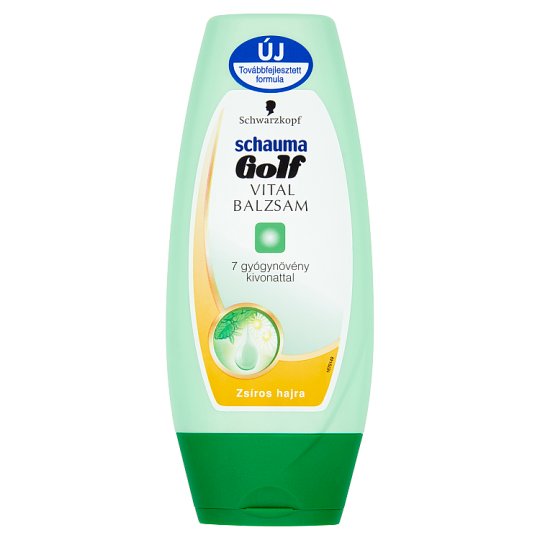 Schauma Golf Vital balzsam zsíros hajra 7 gyógynövény kivonattal 200 ml