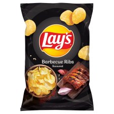 Lay's burgonyachips BBQ borda jellegű ízesítéssel 130 g