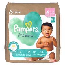 Pampers Harmonie Baby Nappies Size 4, 24 Nappies, 9kg-15kg