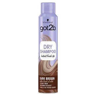 got2b Fresh it up szárazsampon barna hajra 200 ml