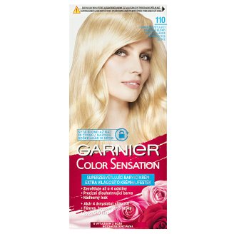 Garnier Color Sensation 110 Extra Világos Természetes Szőke extra világosító krémhajfesték