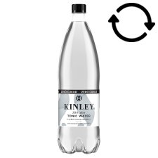 Kinley Tonic Water Zero Sugar Energy-Free Carbonated Soft Drink with Sweeteners 1,75 l