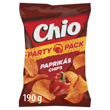 Chio Party Pack paprikás burgonyachips 190 g