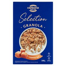 Cerbona Selection toffee ízű granola 280 g
