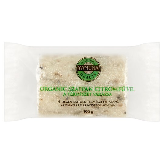 Yamuna Organic szappan citromfűvel 100 g
