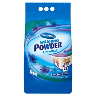 Springforce univerzális mosópor 72 mosás 9 kg