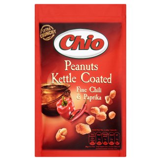 Chio Kettle Coated földimogyoró chili- és paprika ízű ropogós tésztabundában 100 g