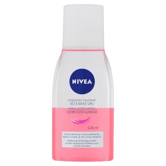 NIVEA ápoló, kettős hatású szemfestéklemosó 125 ml